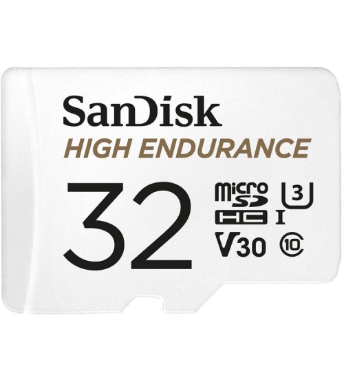 SDSQQNR - Sandisk 32GB High Endurance UHS-I microSDHC Memory Card